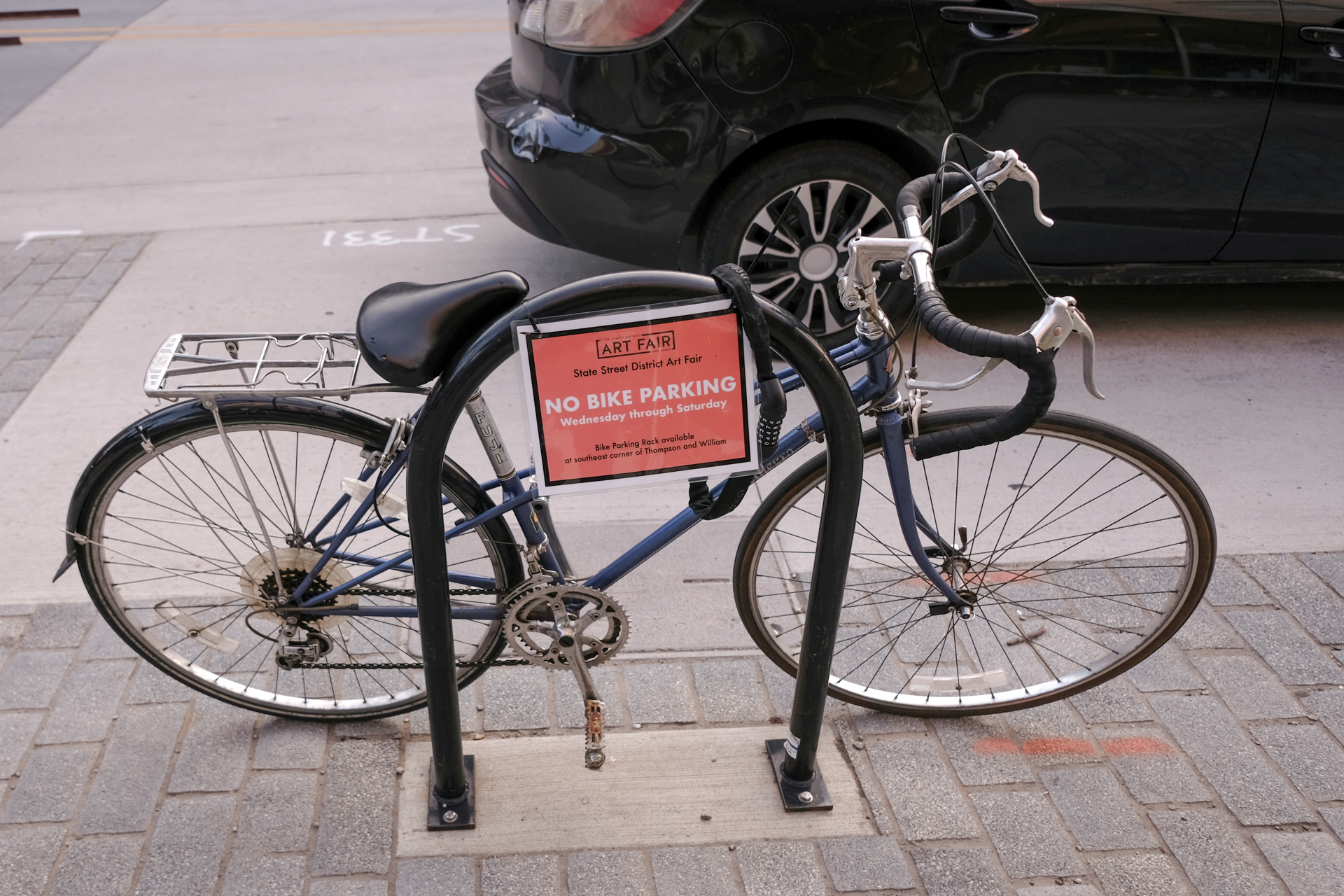 no parking ann arbor art fair