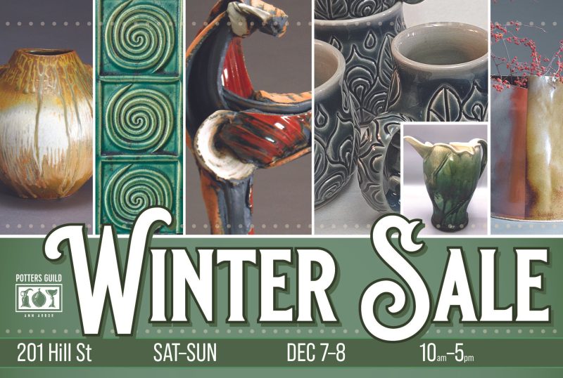 Winter Sale The Ann Arbor Potters Guild 201 Hill St